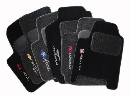 TAPETE BORRACHA COM CARPETE PERSONALIZADO