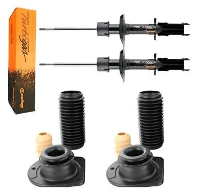 PAR AMORTECEDOR DIANTEIRO TRASEIRO  + BATENTE