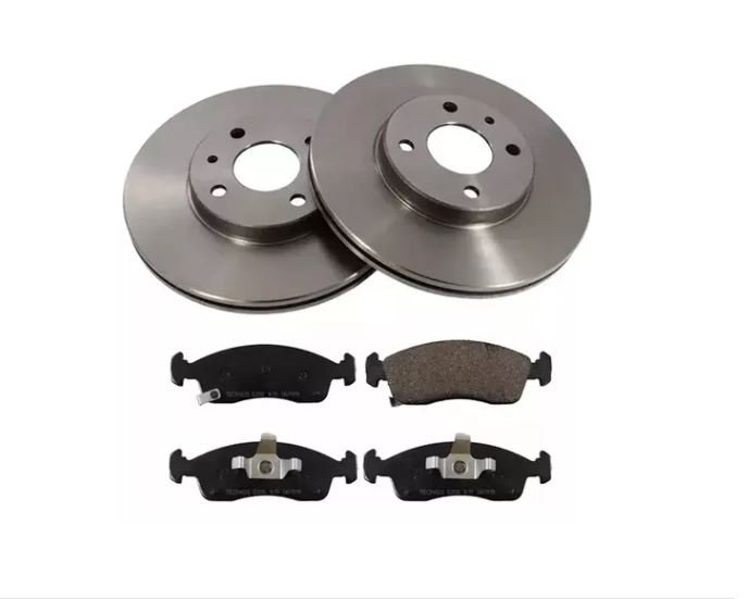 KIT PASTILHA + DISCO FREIO DIANTEIRO VENTILADO  -