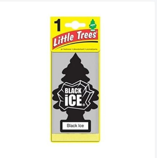 PERFUME Aromatizante Automotivo Little Trees BLACK ICE