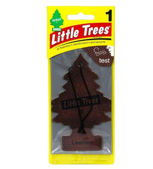 PERFUME AROMATIZANTE ODORIZANTE LITTLE TREES LEATHER, MARROM